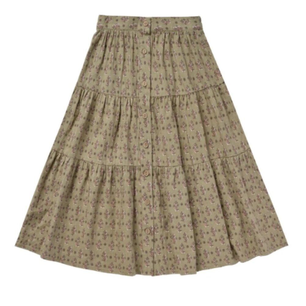 NWT! Rylee & Cru Joelle Skirt in Flower Block Size 2-3Y - Picture 1 of 7